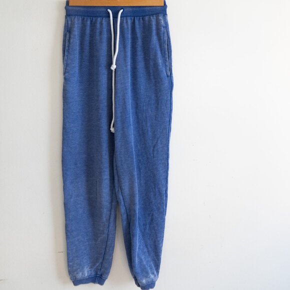 Free People Blue Track Pants - Picture 2 of 3